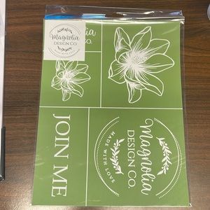 Magnolia Design Co NIP8.5x11 logo Stencil